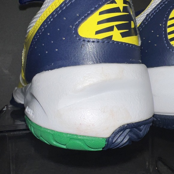 New Balance 696 x Polo Ralph Lauren Sneakers Men's Sz 12 Yellow Tennis Shoes - Picture 6 of 8